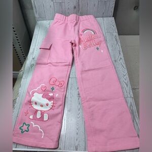 NEW WITHOUT TAGS. HELLO KITTY CARGO SWEATPANTS